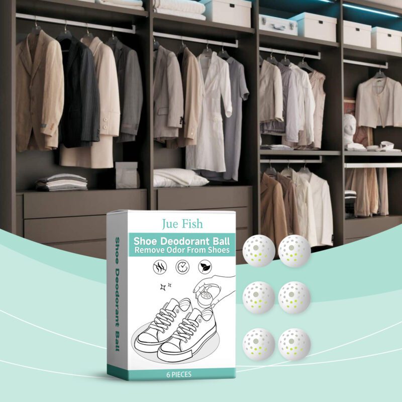Long-Lasting Shoe & Sock Deodorant Balls | Household Odor Eliminator, Safe Freshness - Image 2
