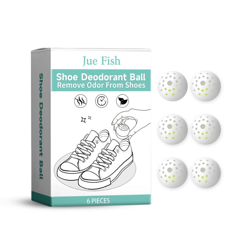 Long-Lasting Shoe & Sock Deodorant Balls | Household Odor Eliminator, Safe Freshness