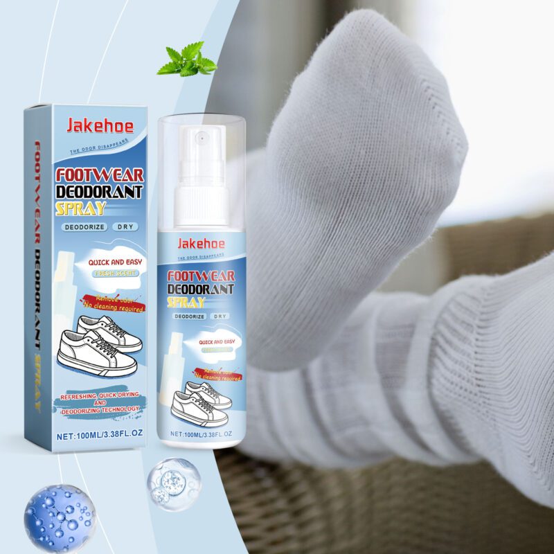 Long-Lasting Shoe & Sock Deodorant Spray | Household Odor Eliminator, Fresh & Safe - Image 2