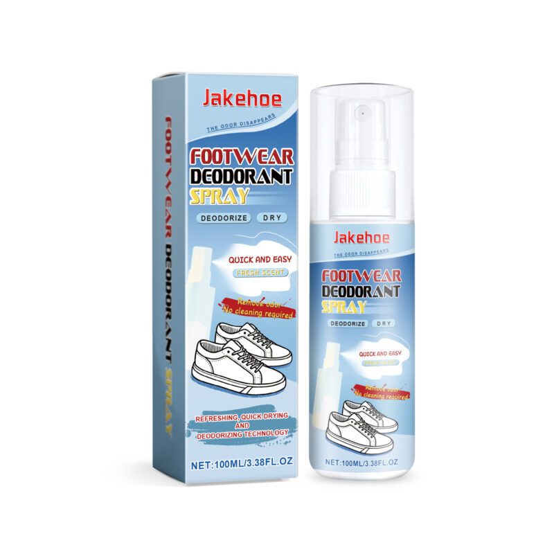 Long-Lasting Shoe & Sock Deodorant Spray | Household Odor Eliminator, Fresh & Safe