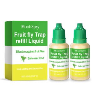 MoonSpry Fruit Fly Trap: Multi-Purpose Household Pest Solution for Kitchen & Living Room