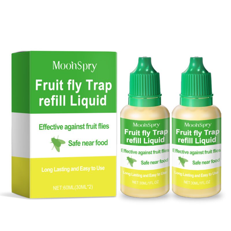 MoonSpry Fruit Fly Trap: Multi-Purpose Household Pest Solution for Kitchen & Living Room
