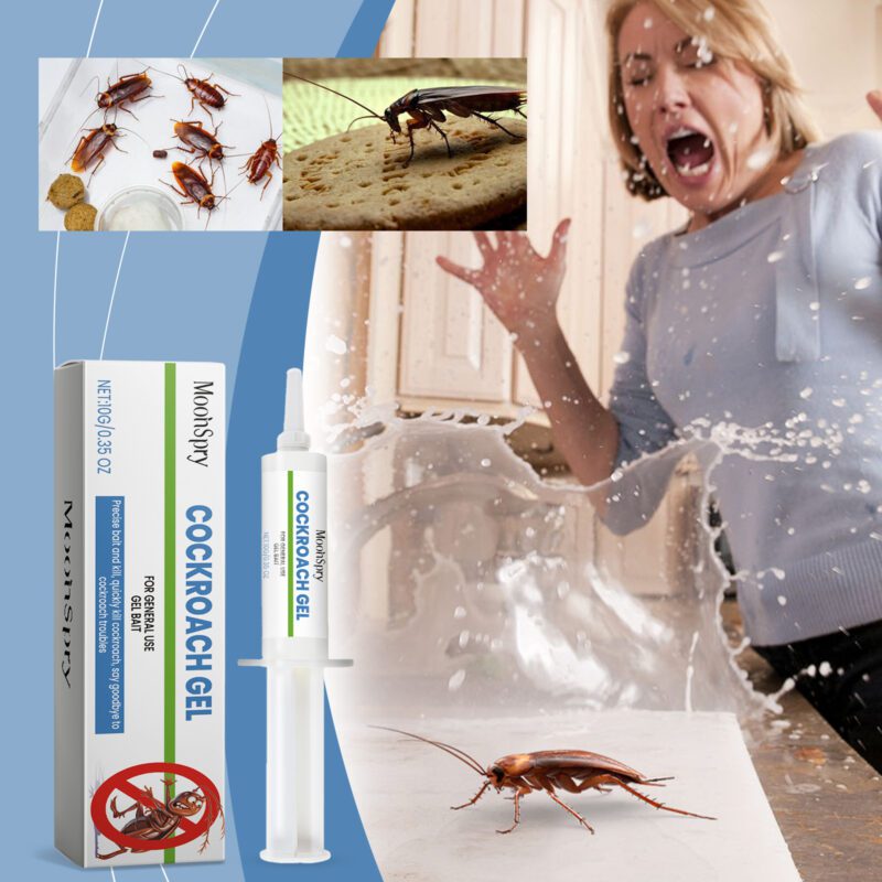 Moonspry Cockroach Bait Gel: Long-Lasting Household Pest Control for Living Spaces - Image 2