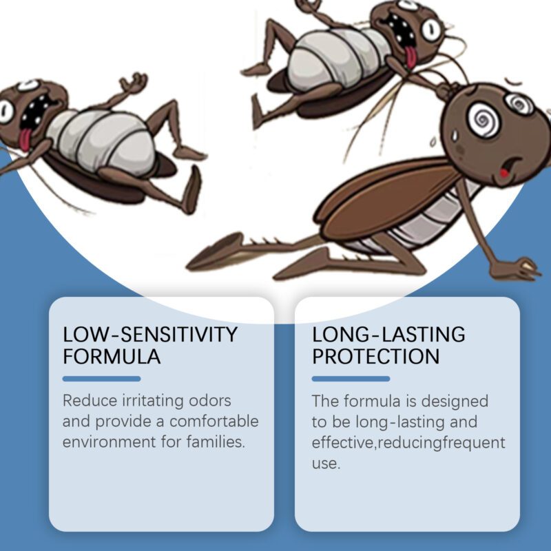 Moonspry Cockroach Bait Gel: Long-Lasting Household Pest Control for Living Spaces - Image 4