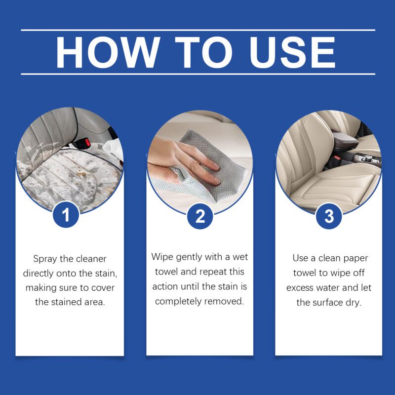 Multi-Functional Leather Foam Cleaner – Sofa Furniture Care, Safe Surface Cleaning - Image 6