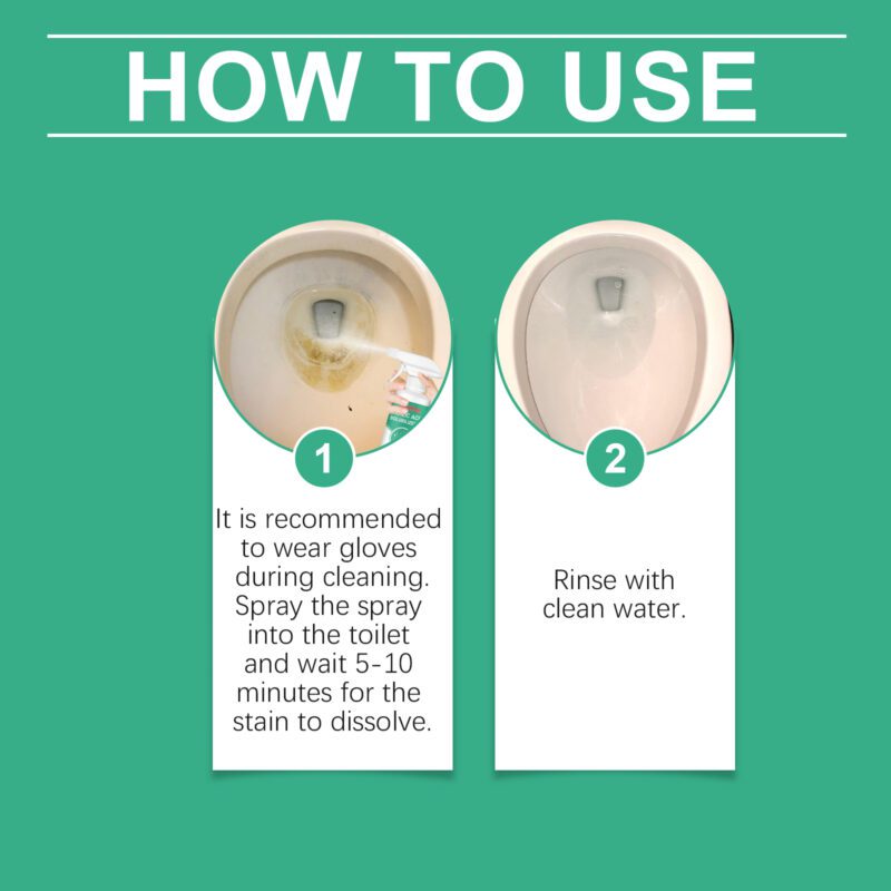 Multi-Purpose Bathroom Cleaner: Toilet, Tile & Floor Stain Remover - Safe, Long-Lasting - Image 6