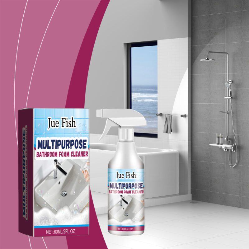 Multi-Purpose Bathroom Foam Cleaner | Surface-Safe, Long-Lasting Household Cleaner - Image 2