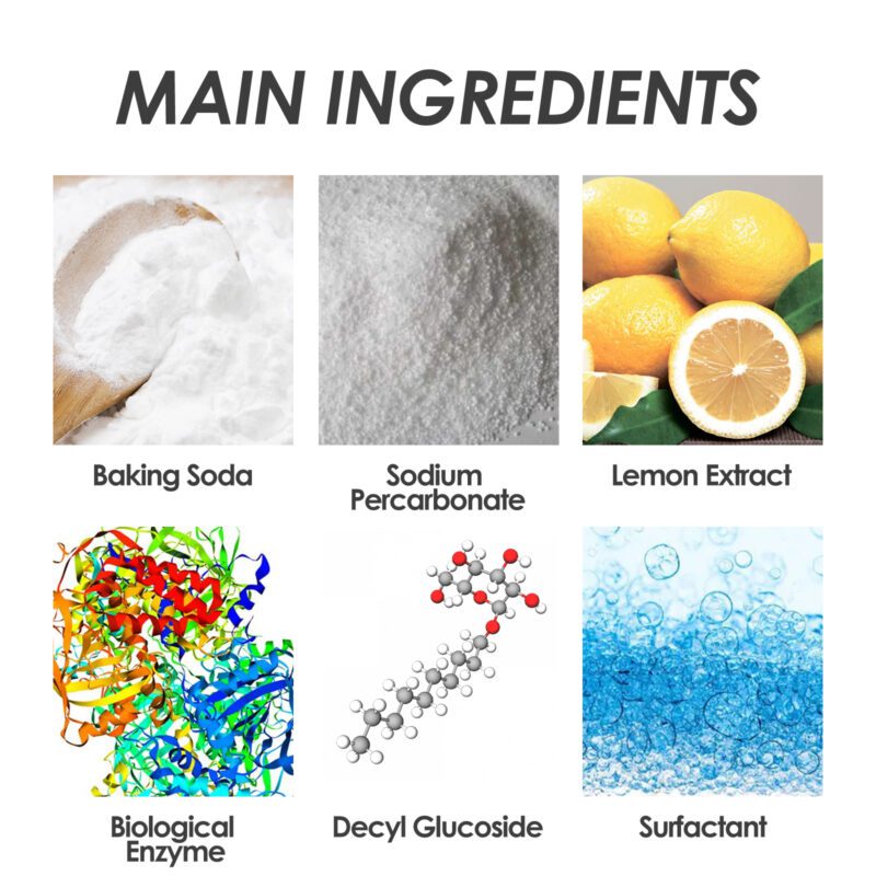 Multi-Purpose Bioenzyme Effervescent Tablets: Kitchen, Floor & Furniture Safe Cleaner - Image 5