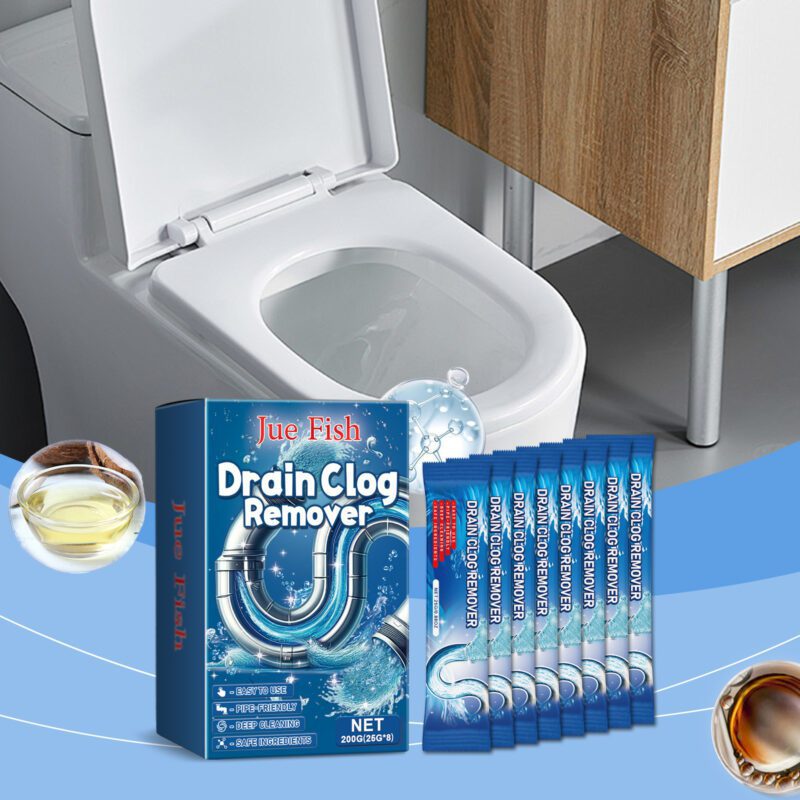Multi-Purpose Drain Cleaning Powder | Dissolves Clogs, Deodorizes, Safe for Pipes - Image 2