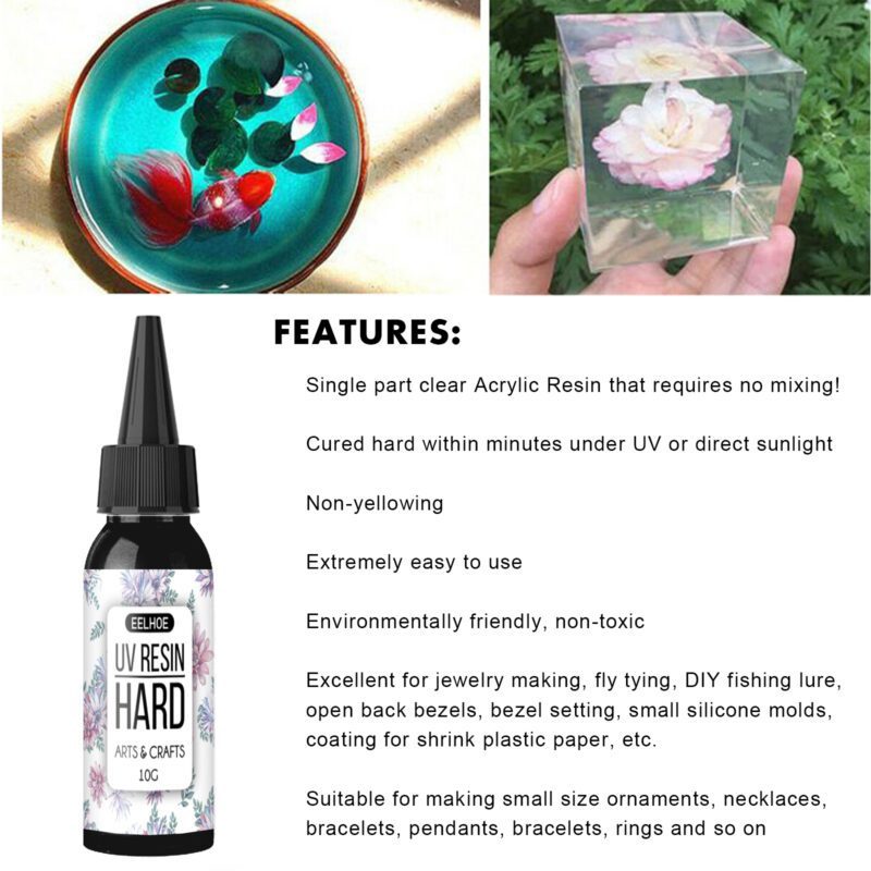 Multi-Purpose Household Adhesive: Safe, Long-Lasting UV Resin Glue - Image 4