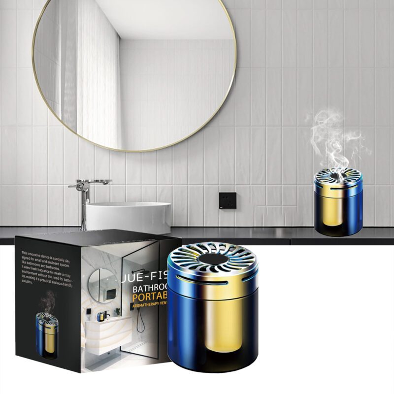 Multi-Purpose Household Air Freshener | Portable Aromatherapy for Bathroom, Bedroom & Car Deodorant - Image 2