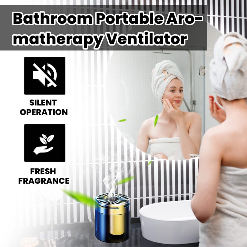 Multi-Purpose Household Air Freshener | Portable Aromatherapy for Bathroom, Bedroom & Car Deodorant - Image 3