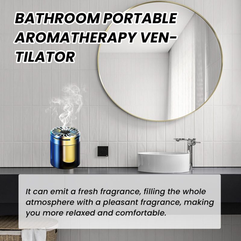 Multi-Purpose Household Air Freshener | Portable Aromatherapy for Bathroom, Bedroom & Car Deodorant - Image 4