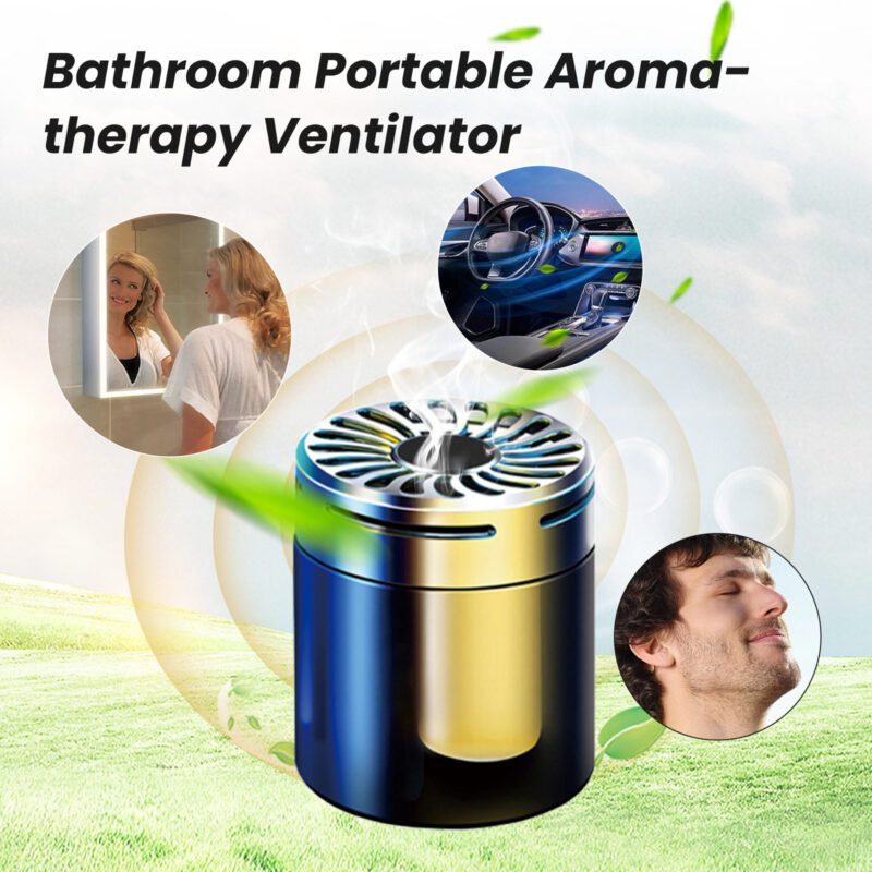 Multi-Purpose Household Air Freshener | Portable Aromatherapy for Bathroom, Bedroom & Car Deodorant - Image 5
