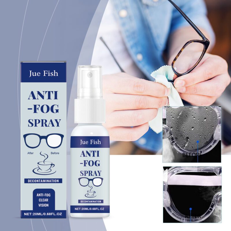Multi-Purpose Household Anti-Fog Spray: Glass/Mirror Defogger, Long-Lasting, Surface-Safe - Image 2