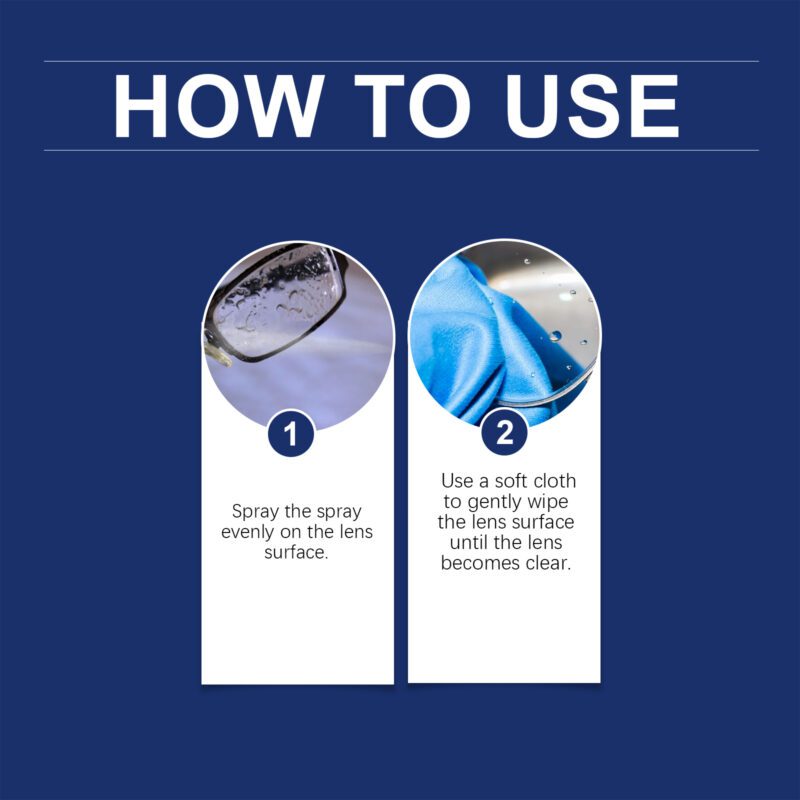 Multi-Purpose Household Anti-Fog Spray: Glass/Mirror Defogger, Long-Lasting, Surface-Safe - Image 6
