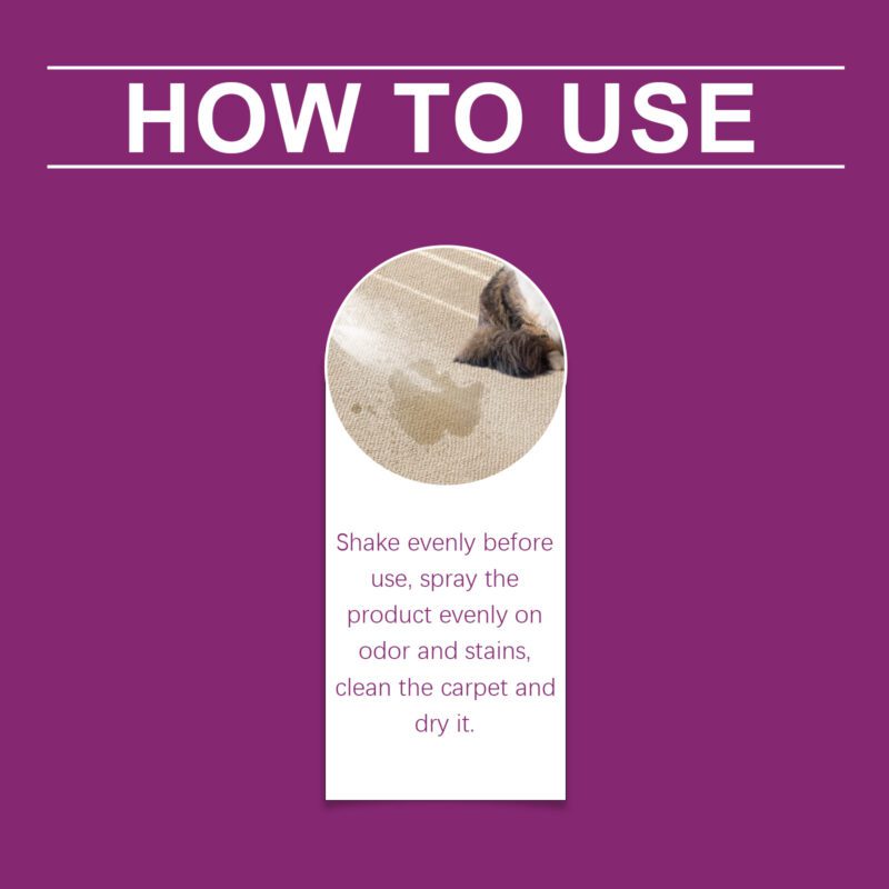 Multi-Purpose Household Carpet Cleaner – Pet Stain Remover, Safe Surface, Long-Lasting - Image 5