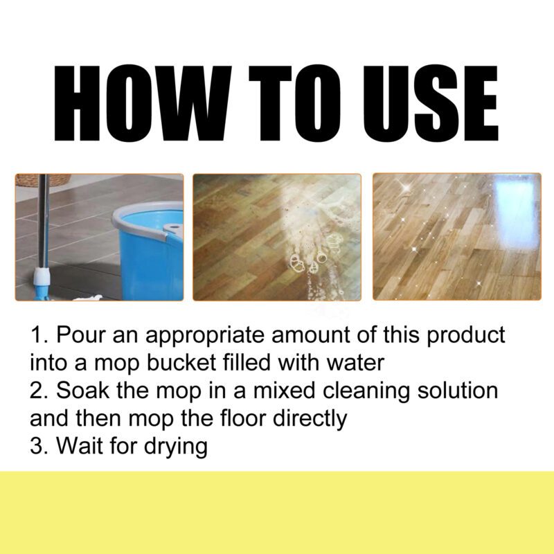 Multi-Purpose Household Cleaner: Floor Polish, Surface-Safe & Long-Lasting - Image 6