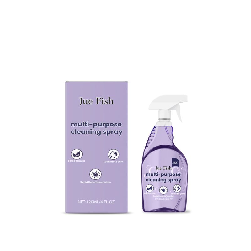 Multi-Purpose Household Cleaner: Kitchen Grease & Stain Remover, Long-Lasting Surface-Safe