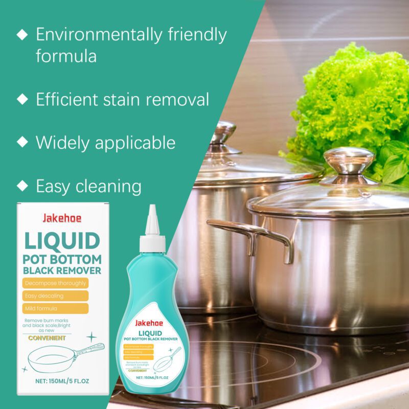Multi-Purpose Household Cleaner: Kitchen Pan Bottom Grease Remover, Surface-Safe & Long-Lasting - Image 3