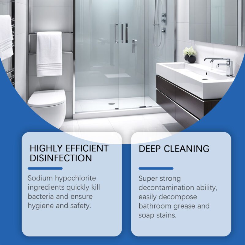 Multi-Purpose Household Cleaner: Long-Lasting, Surface-Safe Bathroom/Kitchen Stain Remover - Image 3