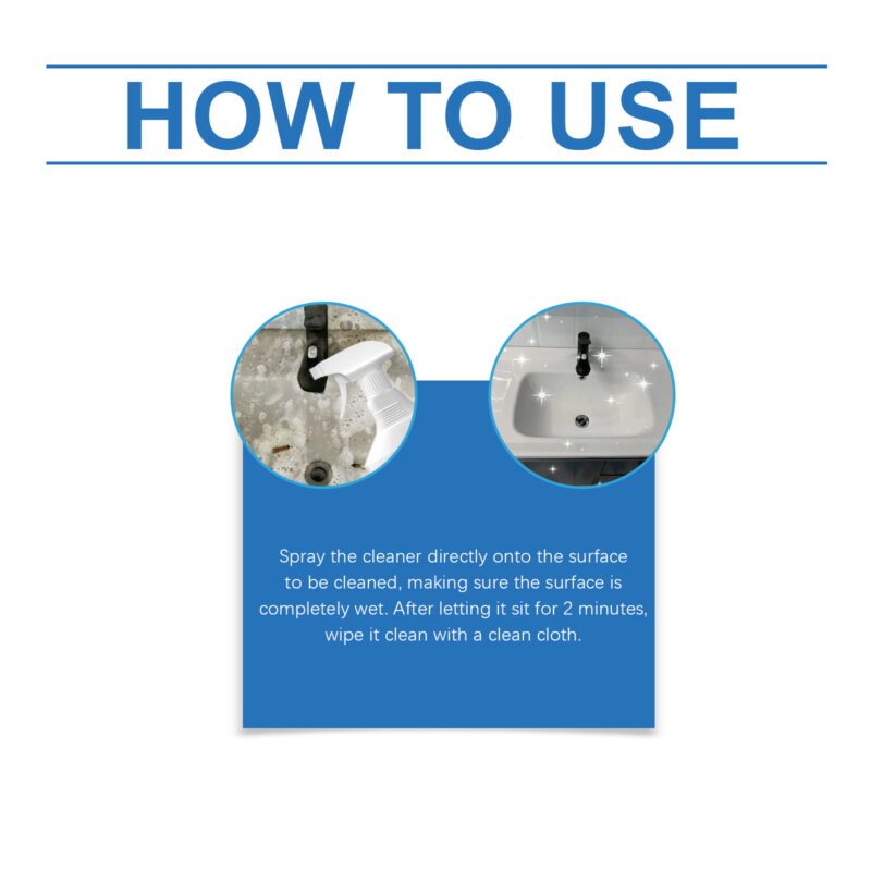 Multi-Purpose Household Cleaner: Long-Lasting, Surface-Safe Bathroom/Kitchen Stain Remover - Image 6