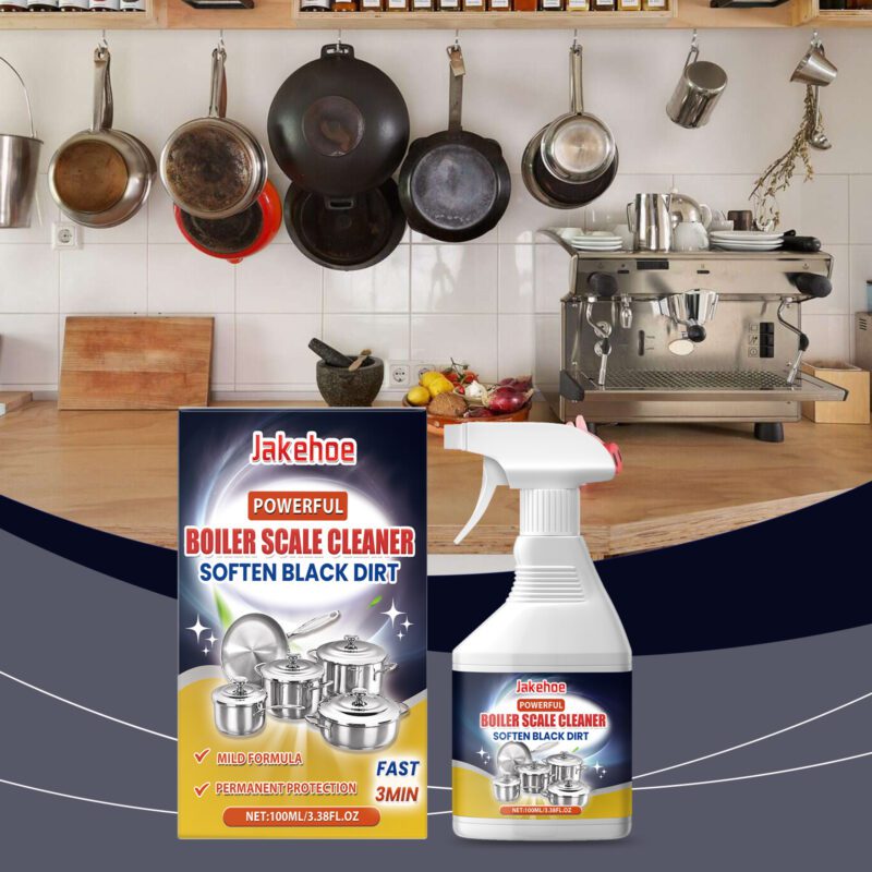 Multi-Purpose Household Cleaner | Pan Dirt Remover, Kitchen Safe, Long-Lasting - Image 2