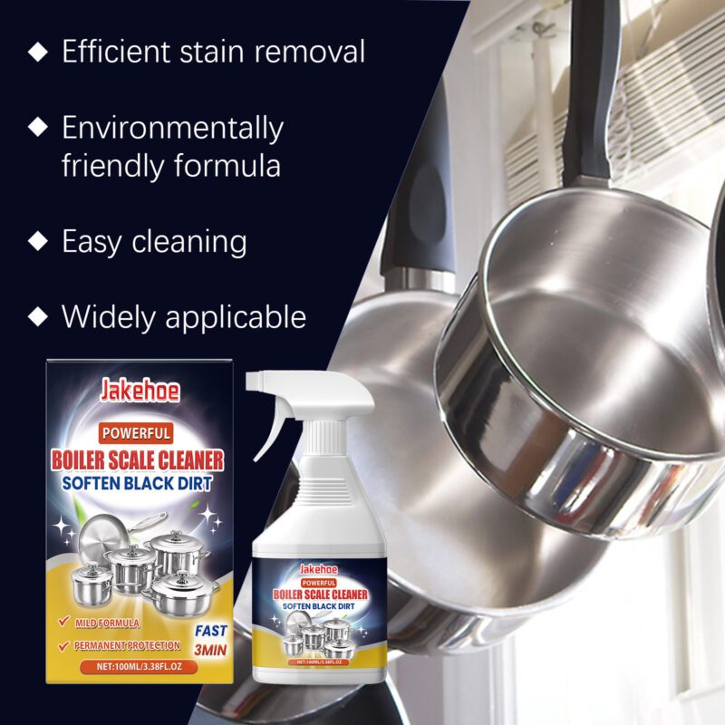 Multi-Purpose Household Cleaner | Pan Dirt Remover, Kitchen Safe, Long-Lasting - Image 4