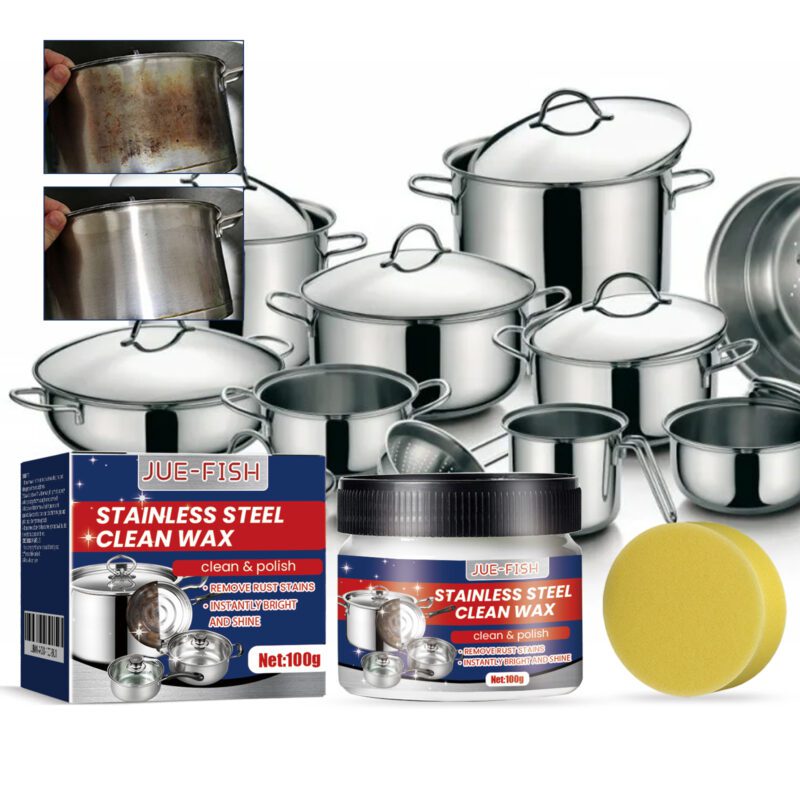 Multi-Purpose Household Cleaning Cream | Stainless Steel, Kitchen Degreaser, Rust Removal - Image 2