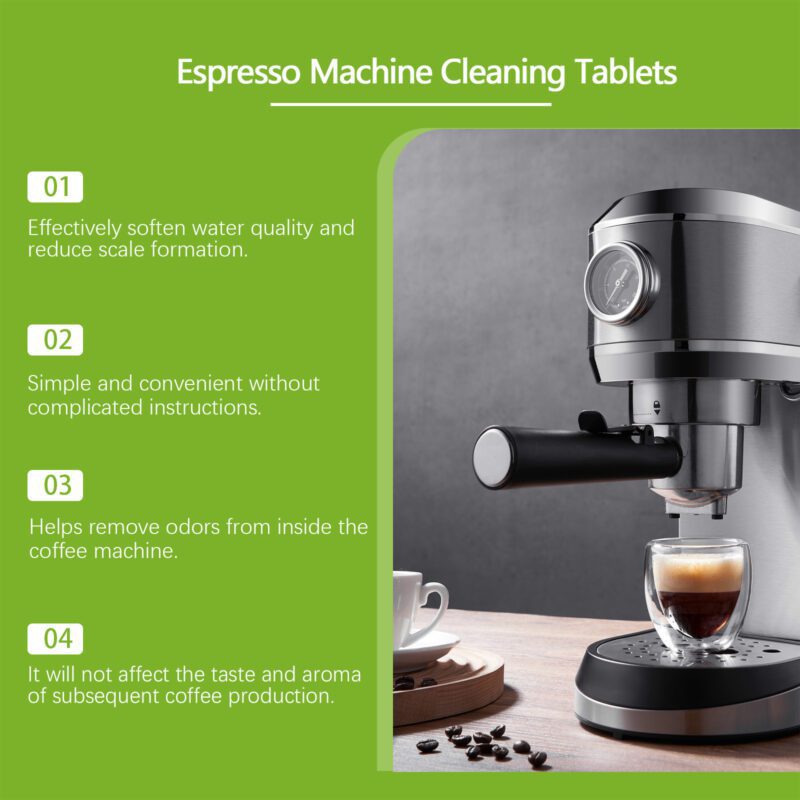 Multi-Purpose Household Cleaning Sheets: Coffee Machine Descaling, Safe Surface Care - Image 3