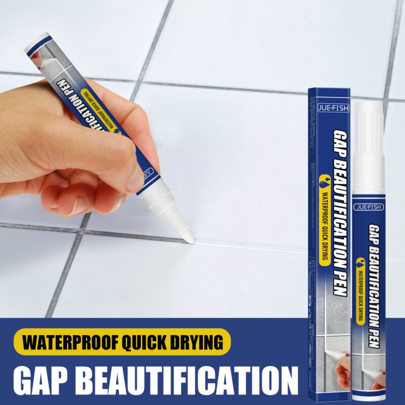 Multi-Purpose Household Crevice Cleaner: Waterproof Mildew Remover for Floors, Tiles & Sinks - Image 2