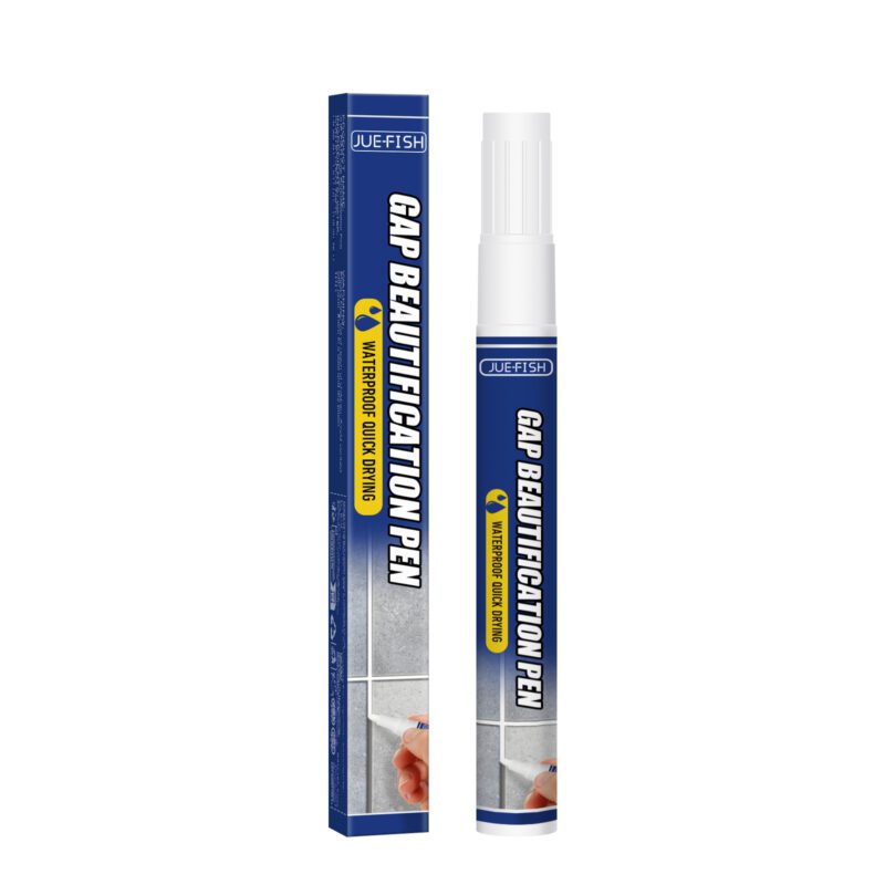 Multi-Purpose Household Crevice Cleaner: Waterproof Mildew Remover for Floors, Tiles & Sinks