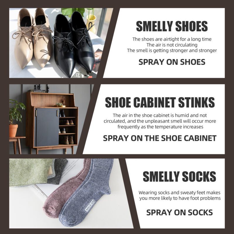 Multi-Purpose Household Deodorizer | Shoe & Sock Odor Eliminator, Long-Lasting Freshness - Image 4