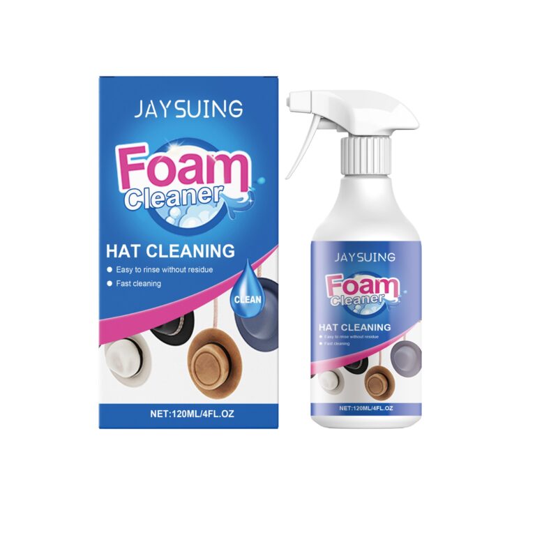 Multi-Purpose Household Foam Cleaner: Stain Remover Spray for Hats, Furniture & More