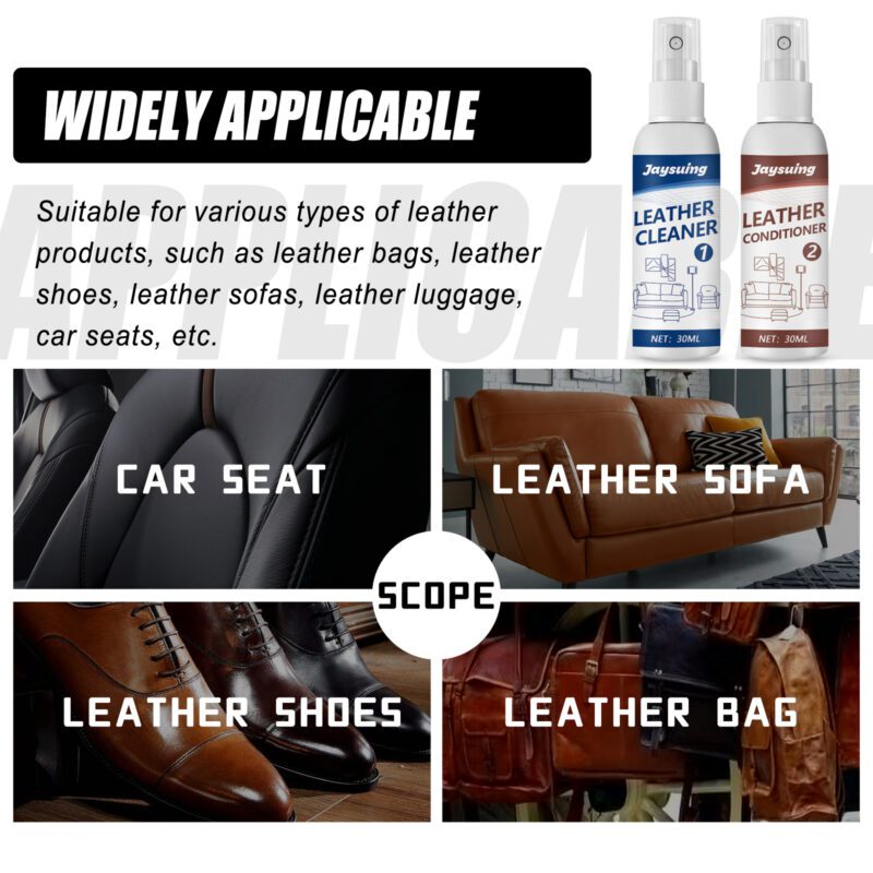 Multi-Purpose Household Leather Cleaner | Sofa Furniture Maintenance, Long-Lasting, Surface-Safe - Image 4