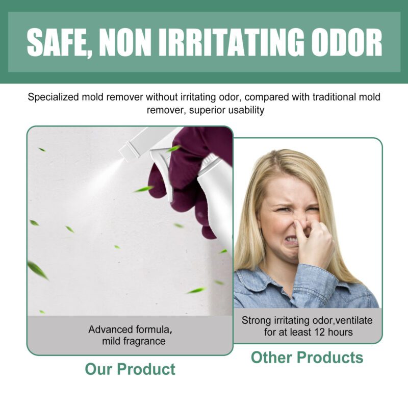 Multi-Purpose Household Mold Remover – Safe for Walls, Tiles, Furniture | Long-Lasting Mildew Prevention - Image 4