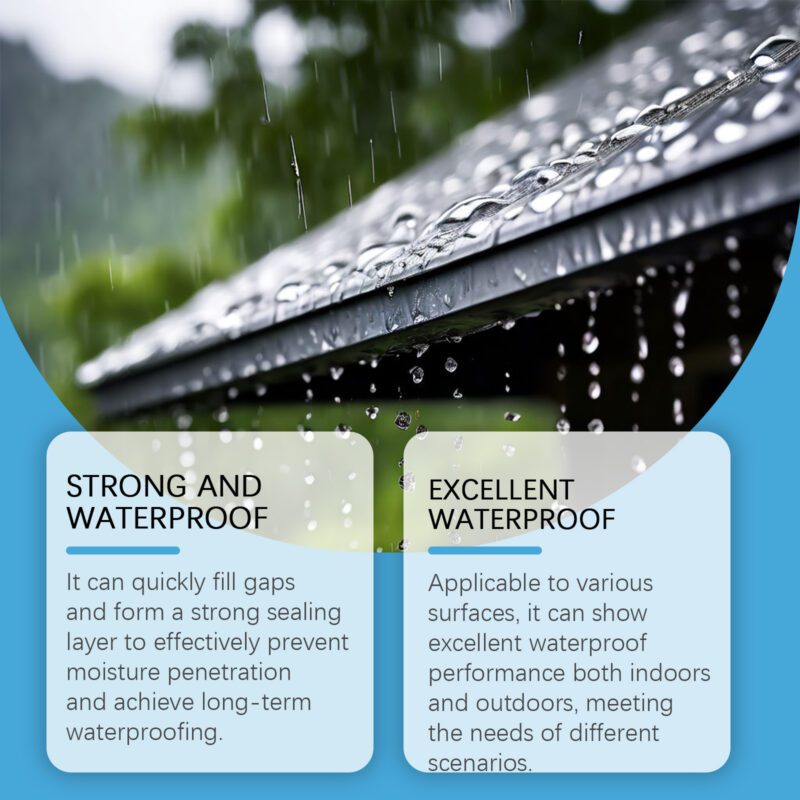 Multi-Purpose Household Sealant: Long-Lasting, Surface-Safe Invisible Glue for Gaps - Image 3