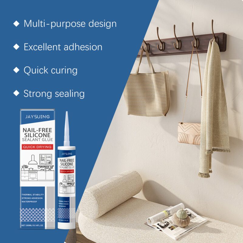 Multi-Purpose Household Sealant | Nail-Free Adhesive, Long-Lasting Surface Protection - Image 3