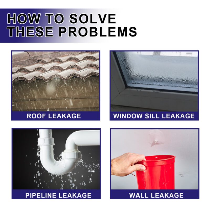 Multi-Purpose Household Sealant Spray - Leak Repair for Pipes, Walls, Tiles | Surface-Safe - Image 4