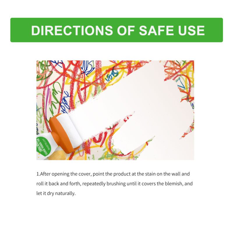 Multi-Purpose Household Wall Paint: Graffiti Stain Remover & Repair (Long-Lasting, Surface-Safe) - Image 6
