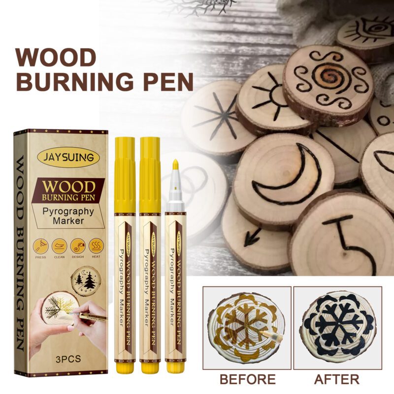 Multi-Purpose Household Wood Marker – Safe, Long-Lasting for Furniture & Coasters - Image 2