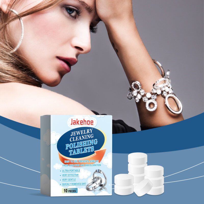 Multi-Purpose Jewelry Cleaner Effervescent Tablets | Safe, Long-Lasting Household Care - Image 2