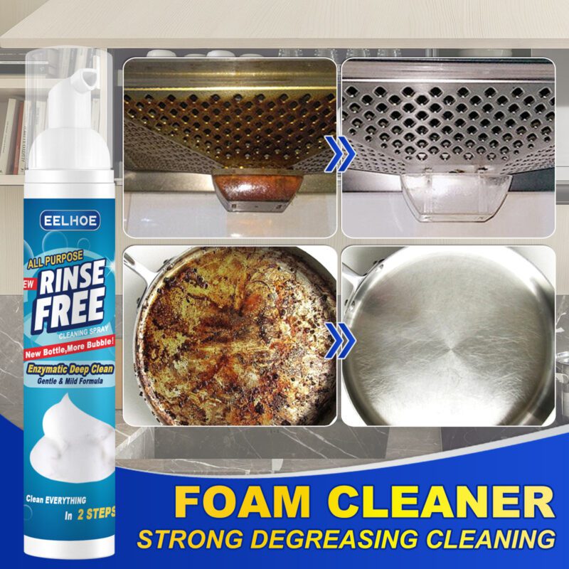 Multi-Purpose Kitchen Foam Cleaner | Heavy Grease Remover, Surface-Safe, Long-Lasting - Image 4