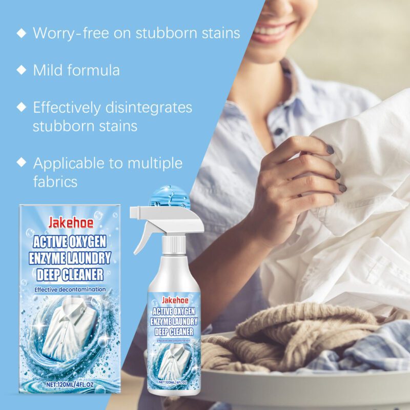 Multi-Purpose Laundry Stain Remover | Mild Detergent, Long-Lasting Fabric Care - Image 4
