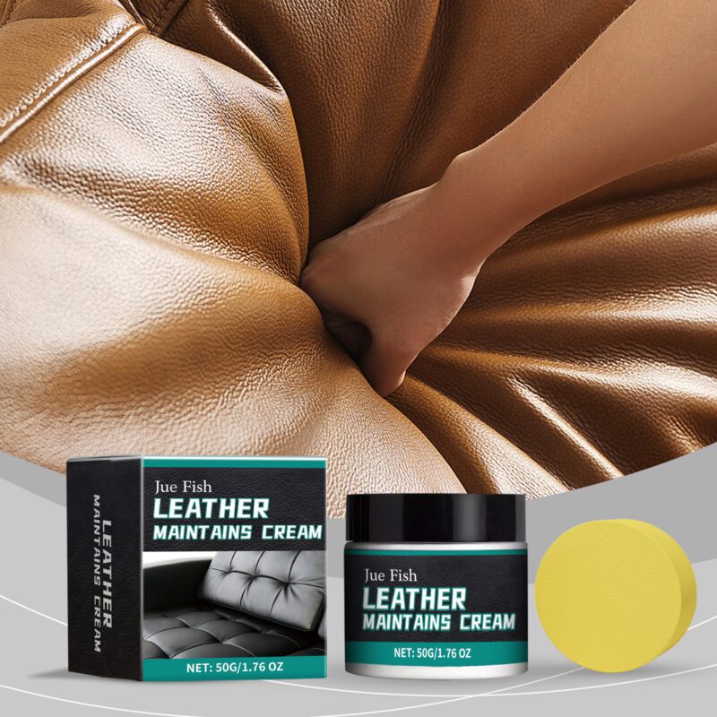 Multi-Purpose Leather Care Cream: Furniture Polish, Long-Lasting Household Cleaner - Image 2