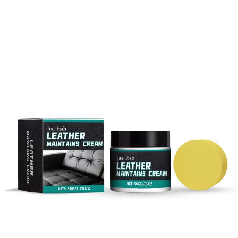 Multi-Purpose Leather Care Cream: Furniture Polish, Long-Lasting Household Cleaner