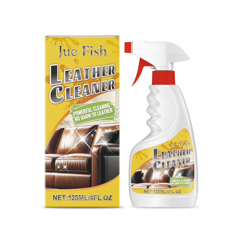 Multi-Purpose Leather Cleaner: Furniture Maintenance, Safe & Long-Lasting | Household Supplies