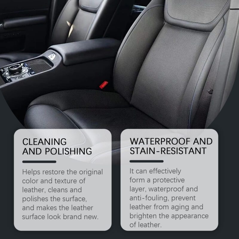 Multi-Purpose Leather Cleaner & Polish – Long-Lasting Protector for Household Furniture - Image 3