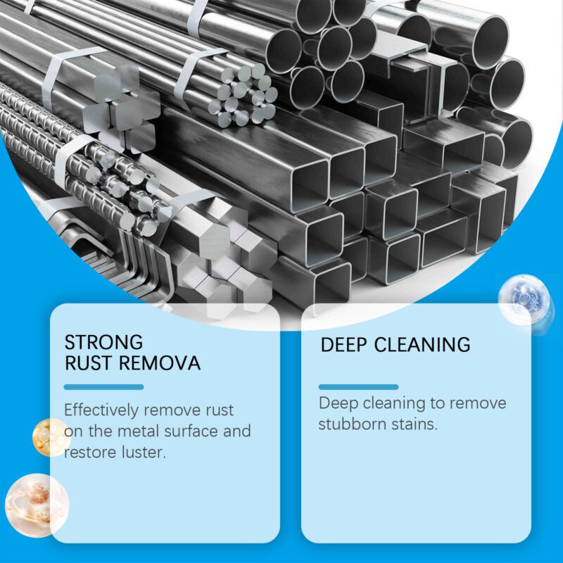 Multi-Purpose Rust Cleaning Tablets: Surface-Safe Household Cleaner, Long-Lasting - Image 4