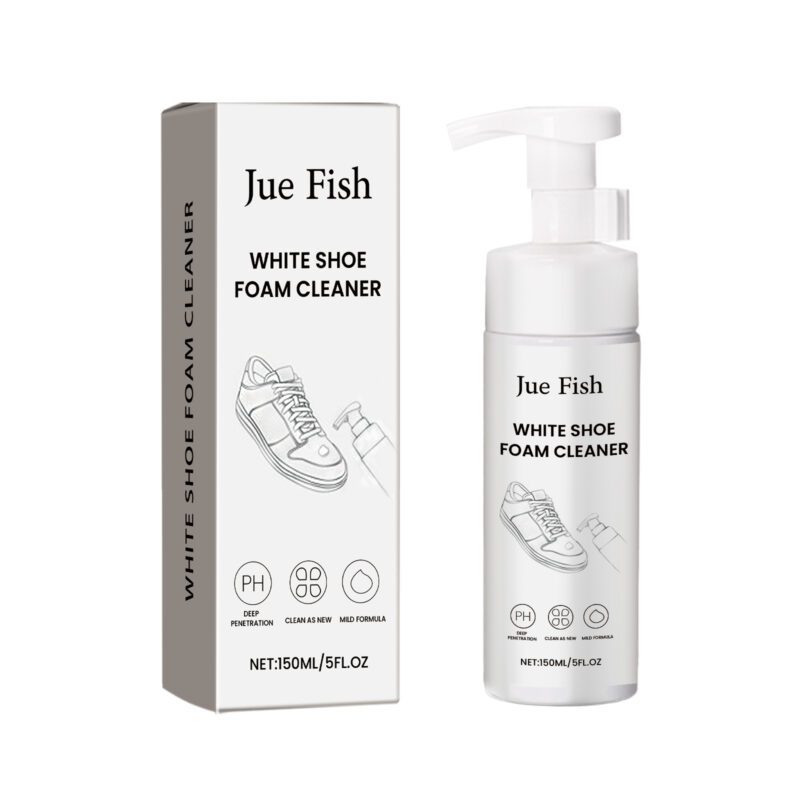 Multi-Purpose Shoe Foam Cleaner: Stain Removal & Brightening for Household Shoe Care